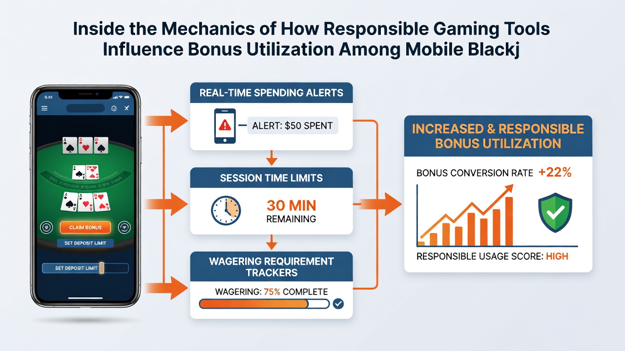 Analyse der Bonusnutzung durch verantwortungsvolle Tools bei Blackjack auf Mobilgeräten