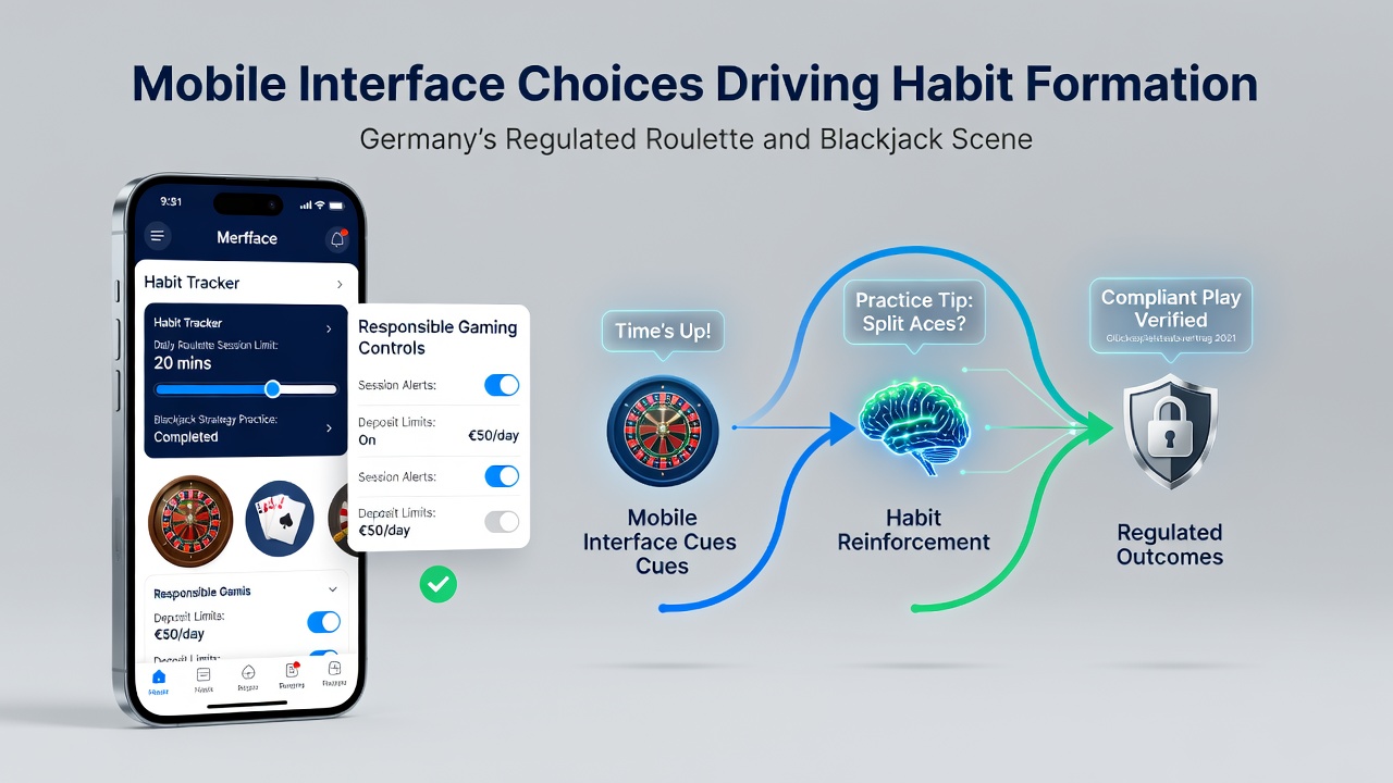 Detailansicht einer mobilen Blackjack-Oberfläche mit Einsatzleiste und Schutzindikatoren