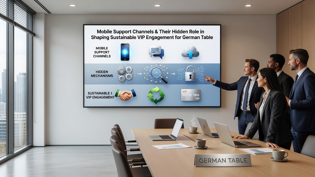 Nachhaltiges VIP-Engagement durch mobile Support in Tischspielen