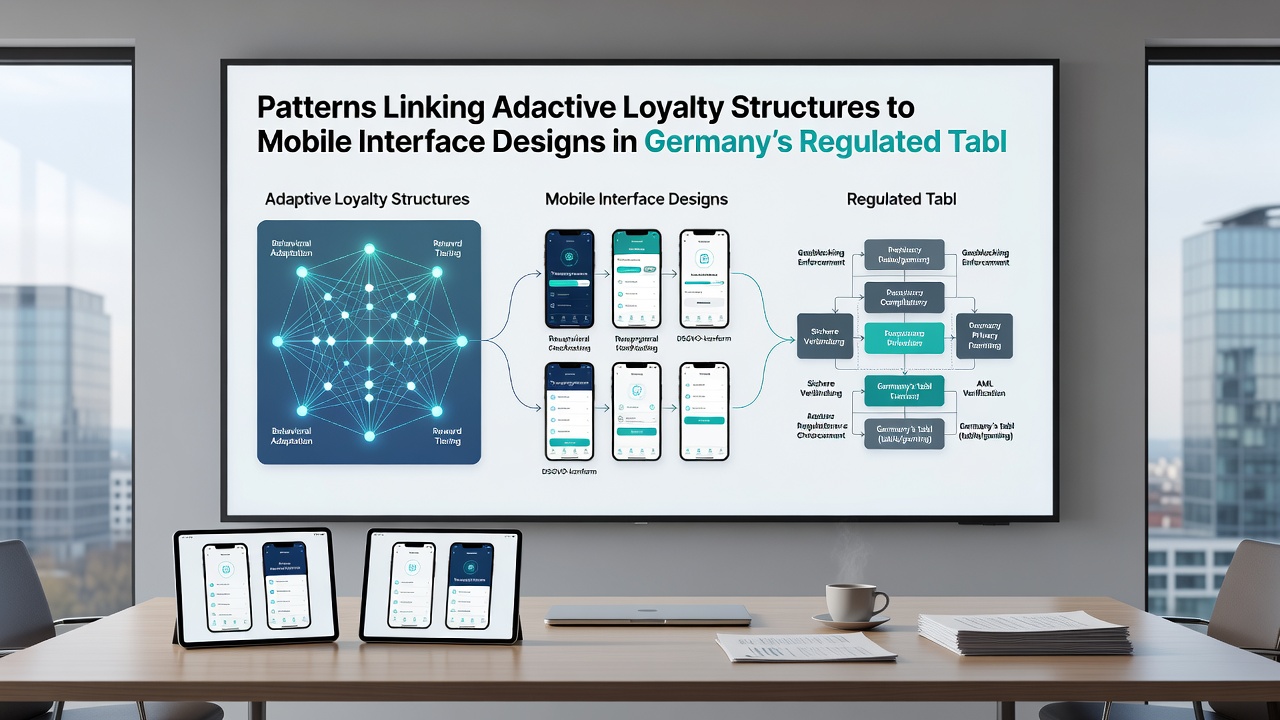Beispiel für adaptive Treueanzeigen in mobilen Roulette- und Blackjack-Interfaces