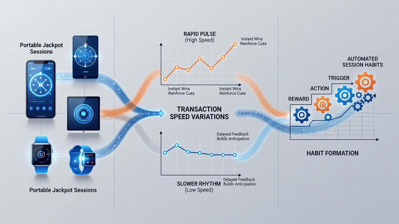 Analyse von Gewohnheitsbildungsprozessen bei variablen Transaktionsgeschwindigkeiten in mobilen Sessions