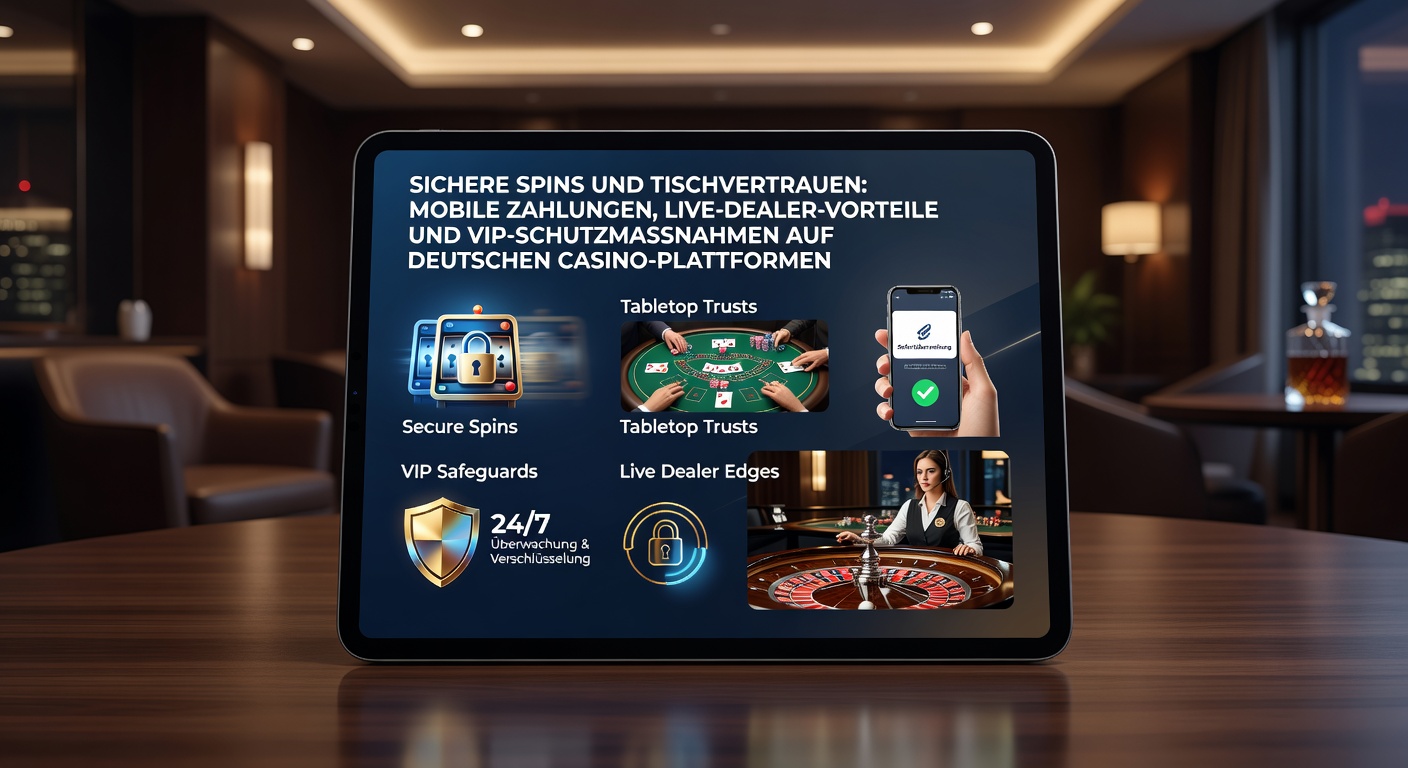 Moderne mobile Casino-App mit sicheren Zahlungsoptionen und Live-Dealer-Tischen auf einem Smartphone-Bildschirm