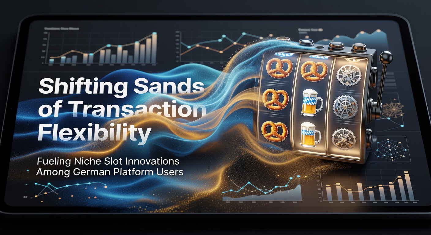 Illustration der Transaktionsflexibilität und innovativer Slot-Entwicklungen auf deutschen Plattformen