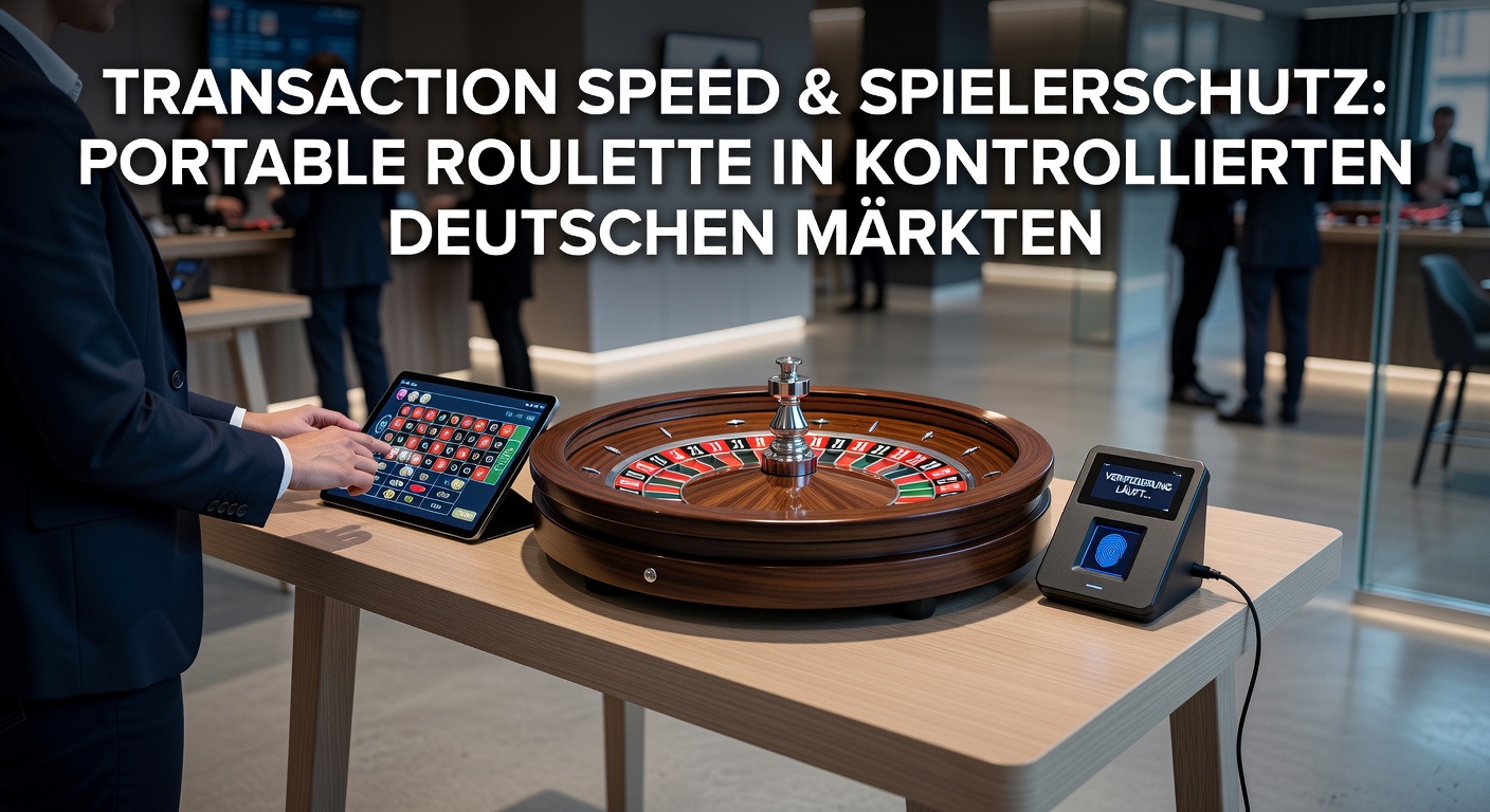 Mobile Roulette-Schnittstelle mit Transaktions- und Schutzfunktionen auf einem Smartphone in einem regulierten deutschen Marktumfeld