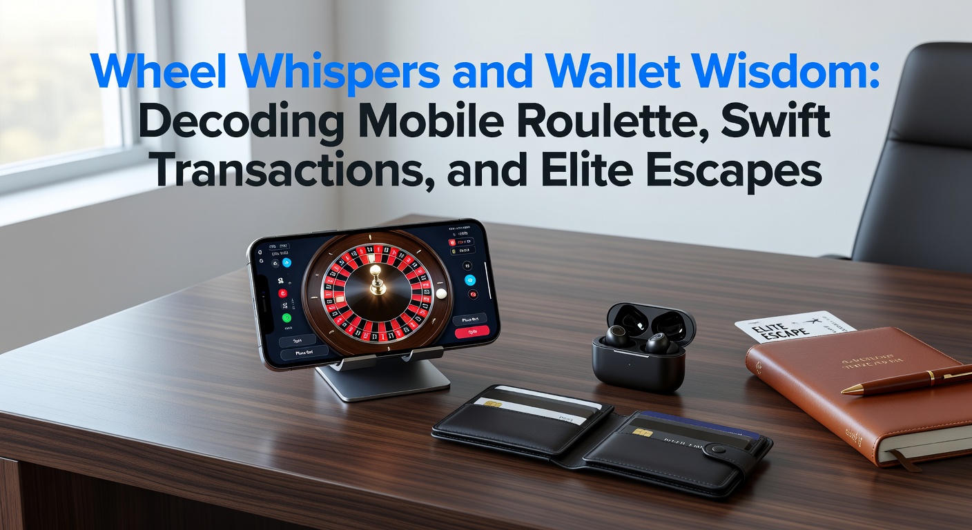 Luxuriöses VIP-Lounge-Ambiente mit Roulette-Tisch, Smartphone und goldenem Wallet, das elitäre Escapes in deutschen Casinos darstellt